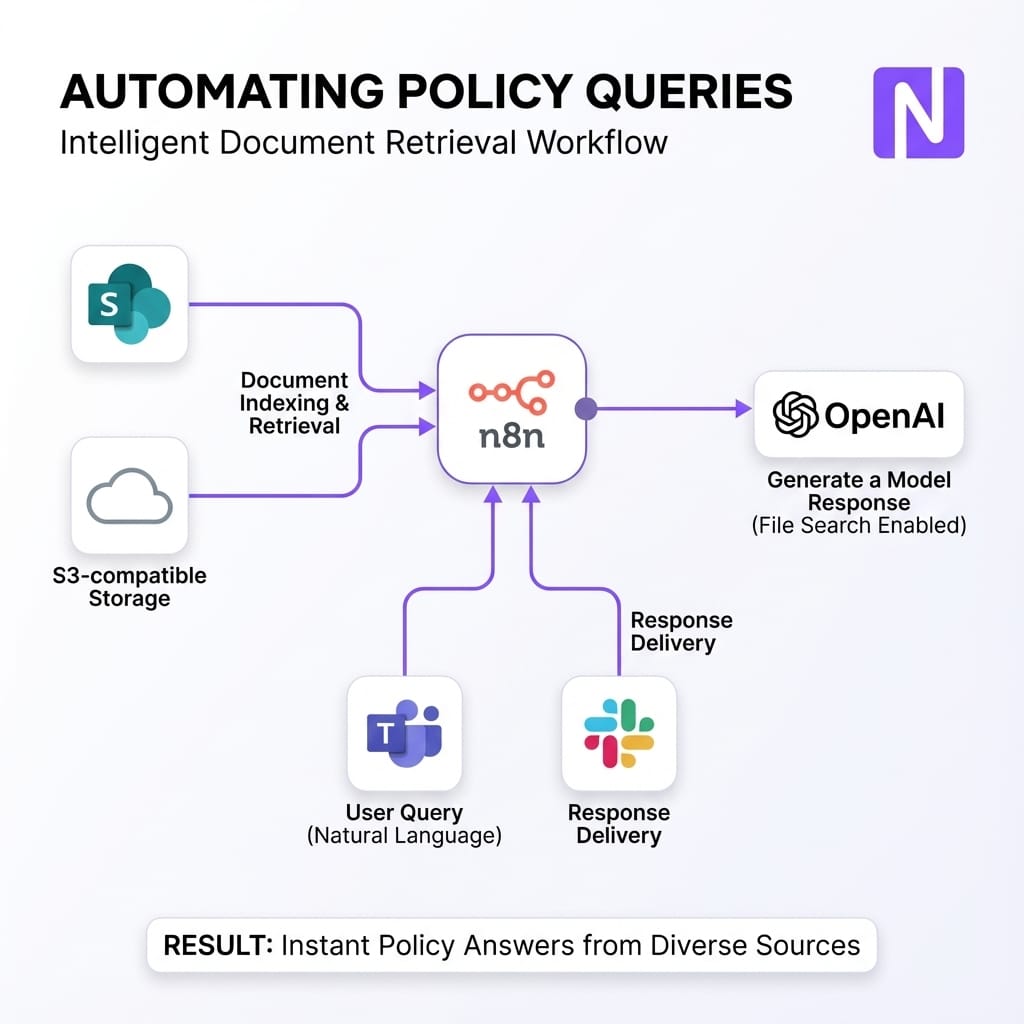 Knowledge Assistant Workflow Diagram