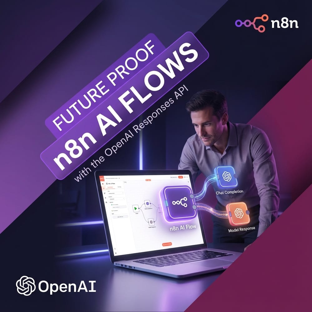 Future Proof Your n8n AI Workflows With The OpenAI Responses API
